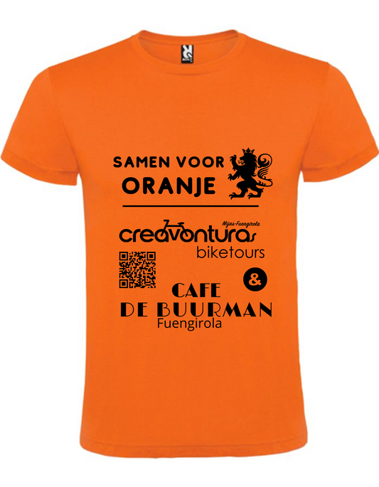 Oranje shirt